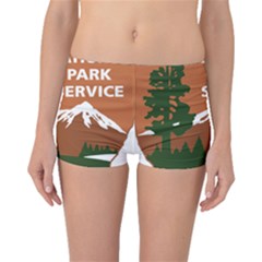 U S  National Park Service Arrowhead Insignia Boyleg Bikini Bottoms by abbeyz71