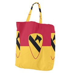 Flag Of United States Army 1st Cavalry Division Giant Grocery Tote by abbeyz71