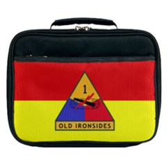 Flag Of U S  Army 1st Armored Division Lunch Bag by abbeyz71