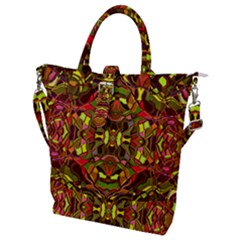 Abstract #8   I   Autumn 6000 Buckle Top Tote Bag by KesaliSkyeArt