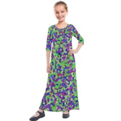 Nocturnal Kids  Quarter Sleeve Maxi Dress