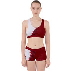 Canada Work It Out Gym Set Shirt & Shorts