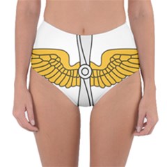 U S  Army Aviation Branch Insignia Reversible High-waist Bikini Bottoms by abbeyz71