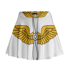U S  Army Aviation Branch Insignia Mini Flare Skirt by abbeyz71