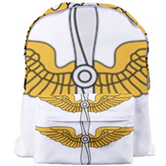 U S  Army Aviation Branch Insignia Giant Full Print Backpack by abbeyz71