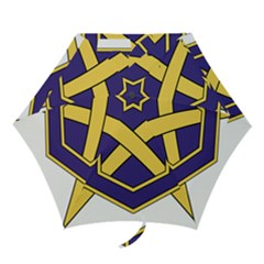 Insignia Of Chemical Corps Of U S  Army Mini Folding Umbrellas by abbeyz71