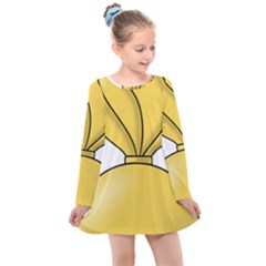 Insignia of U.S. Army Ordnance Corps Kids  Long Sleeve Dress