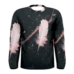Feather Magic Men s Long Sleeve Tee by WensdaiAmbrose