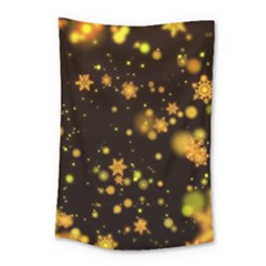 Background Black Blur Colorful Small Tapestry