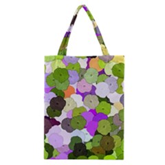 Art Flower Flowers Fabric Fabrics Classic Tote Bag by Pakrebo