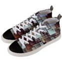 Texture Artwork Mural Murals Art Men s Mid-Top Canvas Sneakers View2