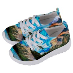 Painting Paintings Mountain Kids  Lightweight Sports Shoes by Pakrebo