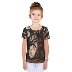 Ent Treant Trees Tree Bark Barks Kids  One Piece Tee