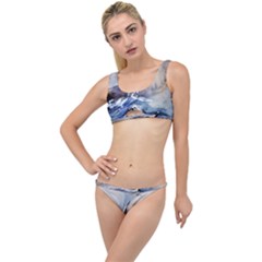 Art Painting Sea Storm Seagull The Little Details Bikini Set by Pakrebo