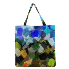 Texture Color Colors Network Grocery Tote Bag