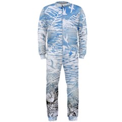 Coast Beach Shell Conch Water Onepiece Jumpsuit (men)  by Pakrebo