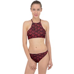 Redreptile Racer Front Bikini Set by LalaChandra