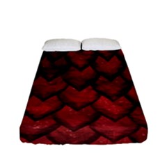 Red Dragon Fitted Sheet (full/ Double Size)