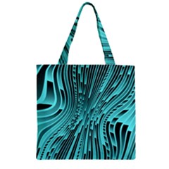 Design Backdrop Abstract Wallpaper Zipper Grocery Tote Bag by Pakrebo