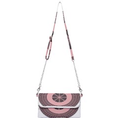 Design Circular Aztec Symbol Mini Crossbody Handbag by Pakrebo