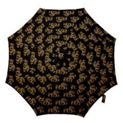 Dragon Motif Print Pattern Hook Handle Umbrellas (medium) by dflcprintsclothing