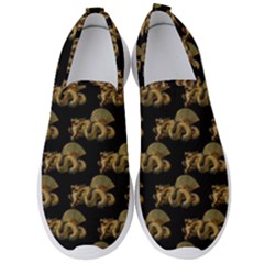 Dragon Motif Print Pattern Men s Slip On Sneakers by dflcprintsclothing