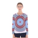 Pattern Design Circular Shape Women s Long Sleeve Tee View1