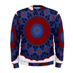 Mandala Pattern Round Ethnic Men s Sweatshirt