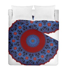 Mandala Pattern Round Ethnic Duvet Cover Double Side (Full/ Double Size)