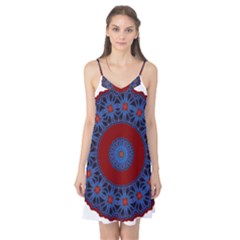 Mandala Pattern Round Ethnic Camis Nightgown