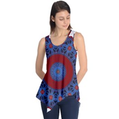 Mandala Pattern Round Ethnic Sleeveless Tunic