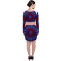 Mandala Pattern Round Ethnic Top and Skirt Sets View2