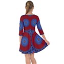 Mandala Pattern Round Ethnic Smock Dress View2