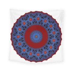 Mandala Pattern Round Ethnic Square Tapestry (Small)