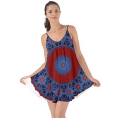 Mandala Pattern Round Ethnic Love the Sun Cover Up