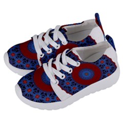 Mandala Pattern Round Ethnic Kids  Lightweight Sports Shoes