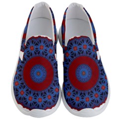 Mandala Pattern Round Ethnic Men s Lightweight Slip Ons