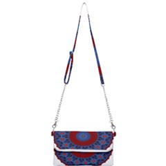 Mandala Pattern Round Ethnic Mini Crossbody Handbag