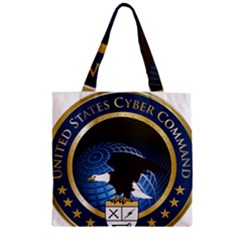 Seal Of United States Cyber Command Zipper Grocery Tote Bag by abbeyz71