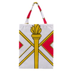 U S  Army Signal Corps Branch Insignia Classic Tote Bag by abbeyz71