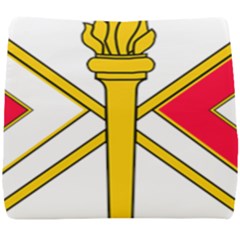 U S  Army Signal Corps Branch Insignia Seat Cushion by abbeyz71