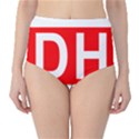 Dixie Highway Marker Classic High-Waist Bikini Bottoms View1