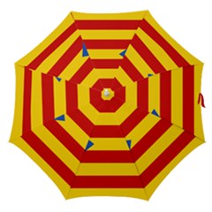 Blue Estelada Catalan Independence Flag Straight Umbrellas by abbeyz71