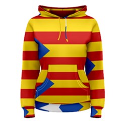 Blue Estelada Catalan Independence Flag Women s Pullover Hoodie by abbeyz71