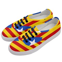 Blue Estelada Catalan Independence Flag Women s Classic Low Top Sneakers by abbeyz71