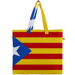 Blue Estelada Catalan Independence Flag Canvas Travel Bag by abbeyz71