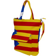 Blue Estelada Catalan Independence Flag Shoulder Tote Bag by abbeyz71