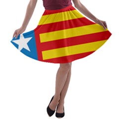 Valencian Estrelada A-line Skater Skirt by abbeyz71