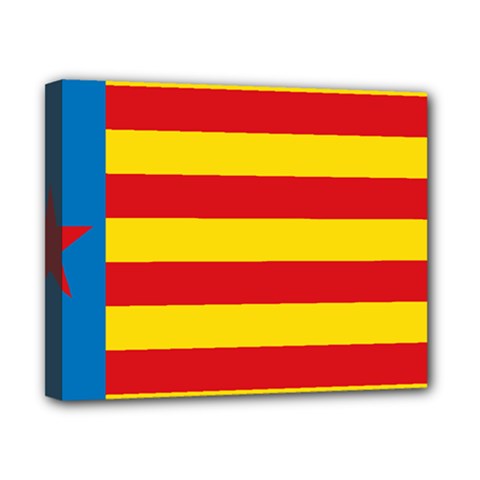 Valencian Nationalist Senyera Canvas 10  X 8  (stretched) by abbeyz71