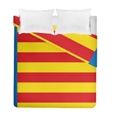 Valencian Nationalist Senyera Duvet Cover Double Side (full/ Double Size) by abbeyz71